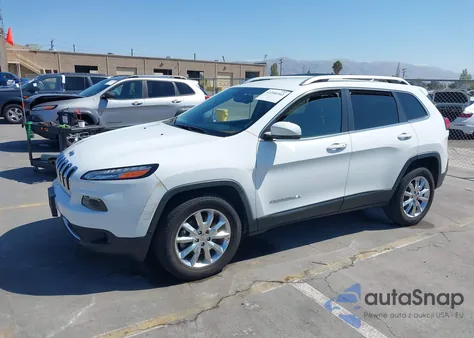 2016 Jeep Cherokee Limited from USA, damaged, VIN 1C4PJMDS1GW225789